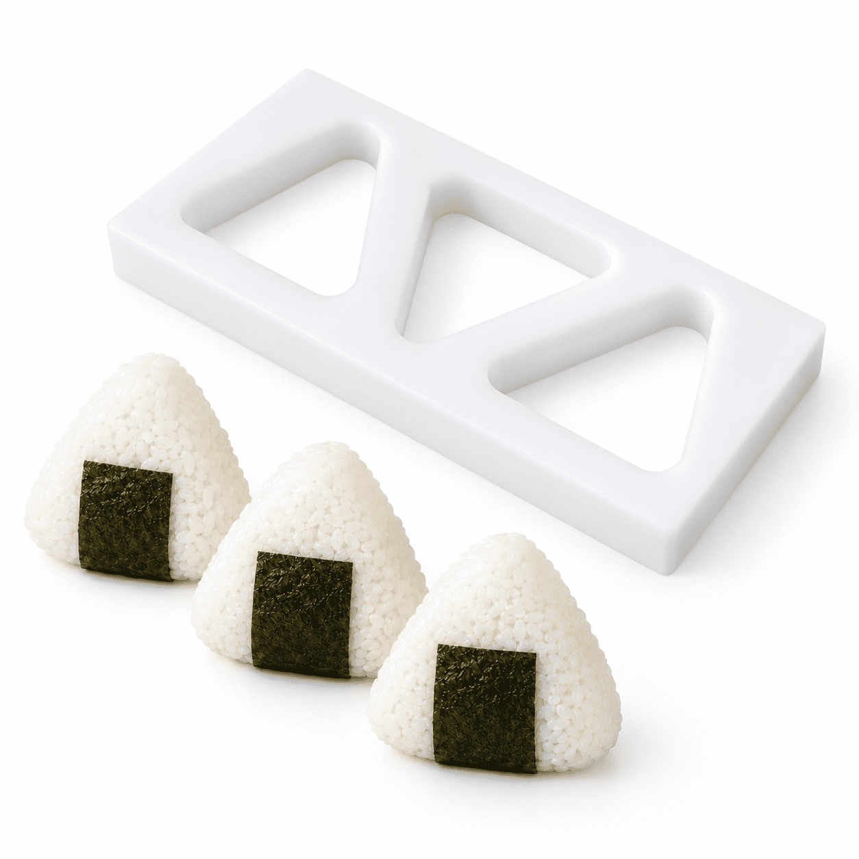 Triangle Onigiri Mold Rice Ball Press -ese Maker With 3 Or 5 Cavities ...