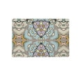 thumbnail image 1 of Triangle Patchwork Mat Rectangle  -Image by Shutterstock,, 1 of 3