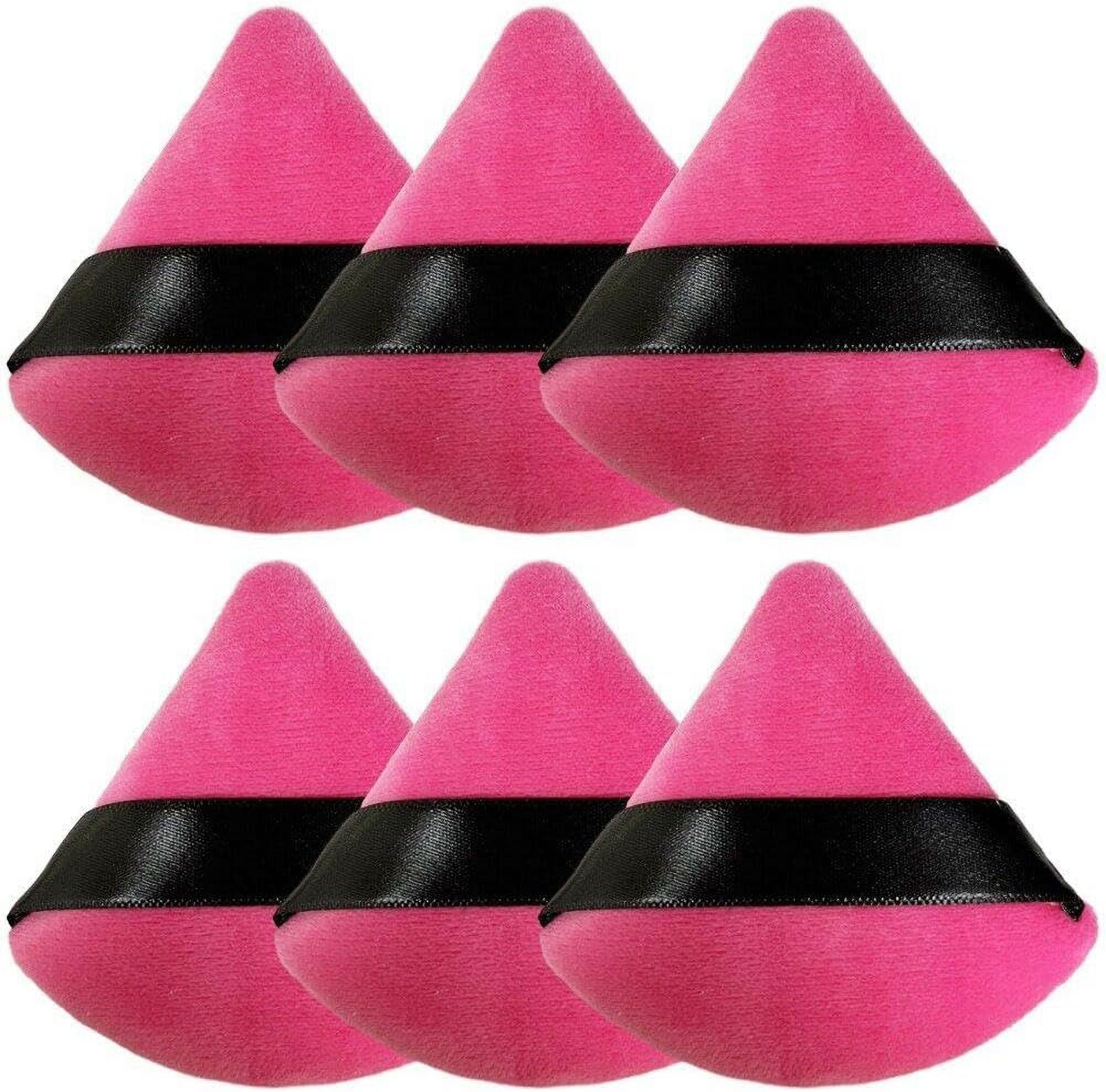 Triangle Powder Puffs for Pressed Powder & Washable Makeup Puff