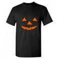 thumbnail image 1 of Triangle Pumpkin Emotion Halloween Graphic Tees Men Humor Novelty Funny Sarcastic T Shirt, 1 of 5