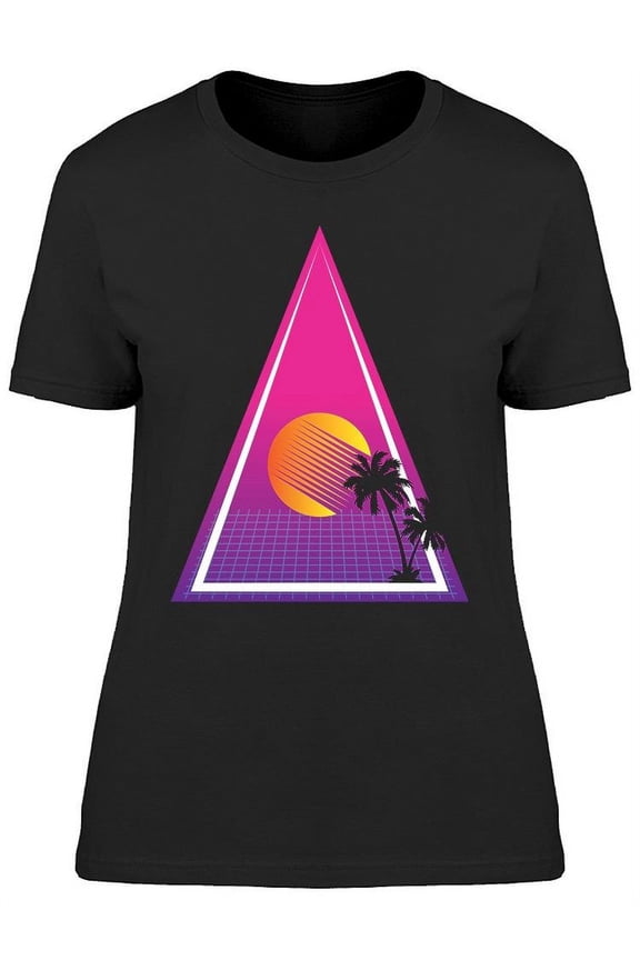 Triangle Retro Palm Women's T-shirt