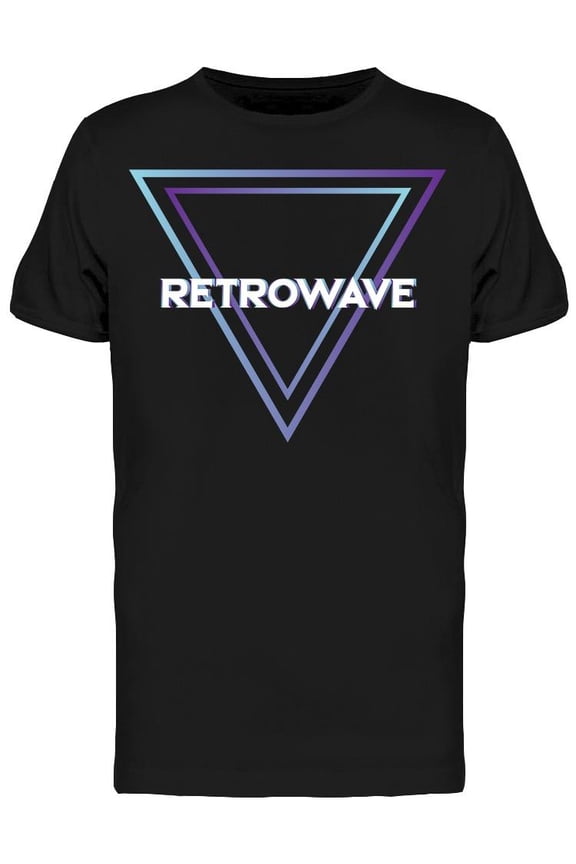 Triangle Retrowave Men's T-shirt