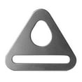 thumbnail image 1 of Triangle Rings Buckle, Heavy Duty Stainless Steel Triangle Buckle Adjuster, Triangle D Rings Adjuster Triangle Bar Swivel Clip for Webbing Bags Strap, 1 of 8