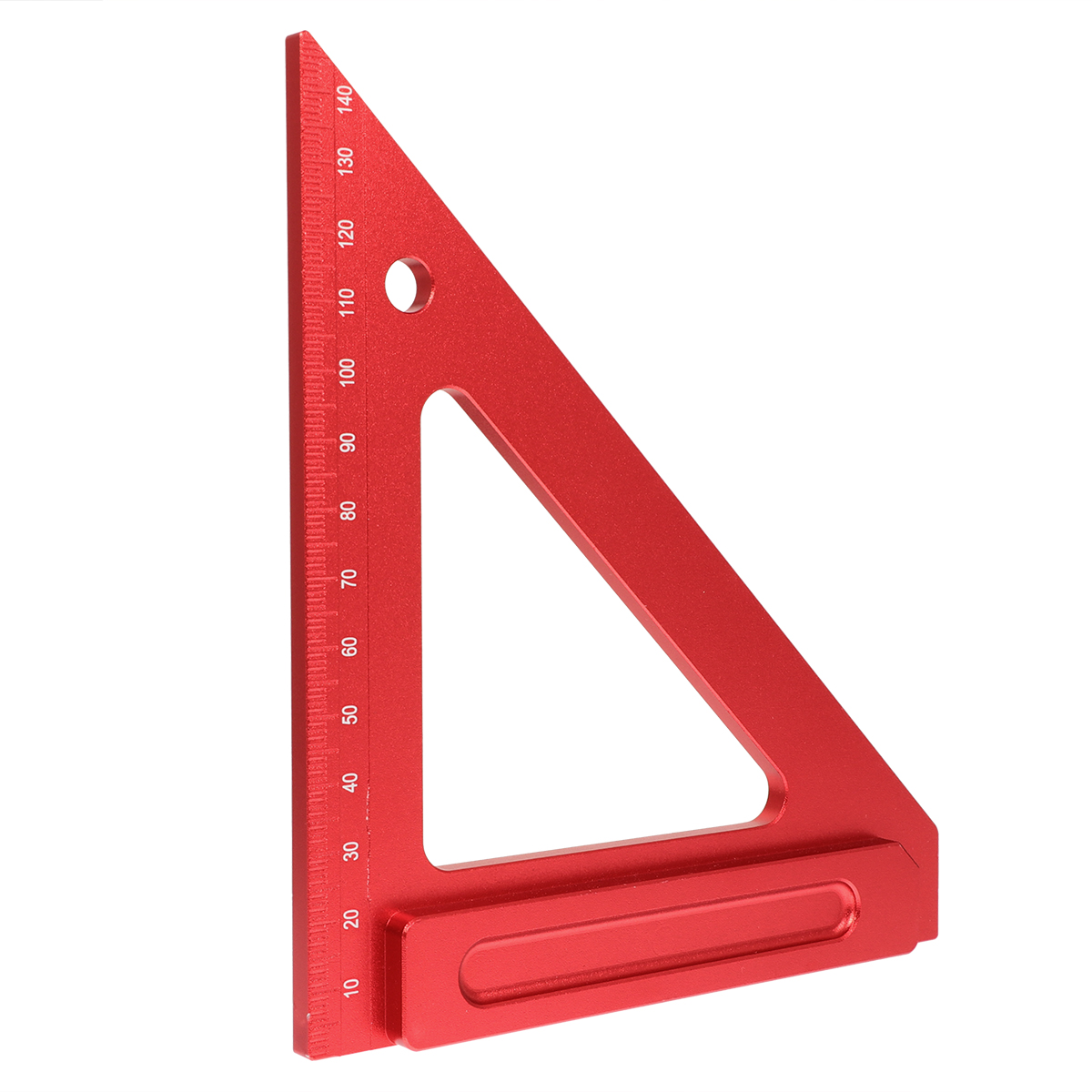 Triangle Ruler Angle Protractor Woodworking Measurement Tool Measuring