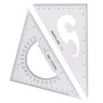 thumbnail image 1 of Triangle Set 8 Inch 30/60 & 45/90, 1 of 10