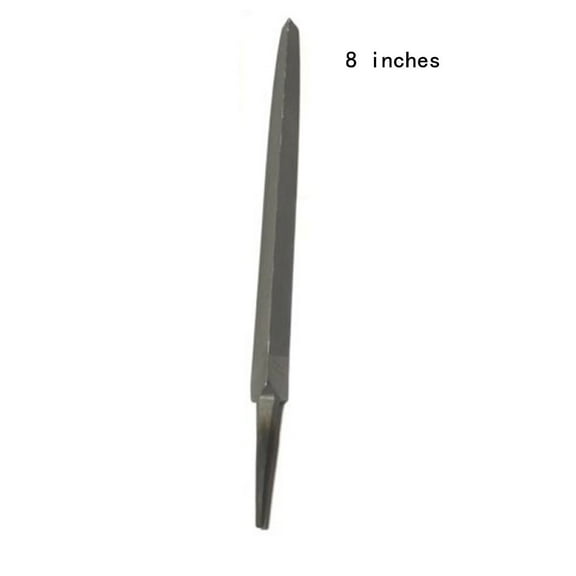 Triangle Shaped File for Fine Cutting Woodworking Metalwork Accessories Tool 8 inches