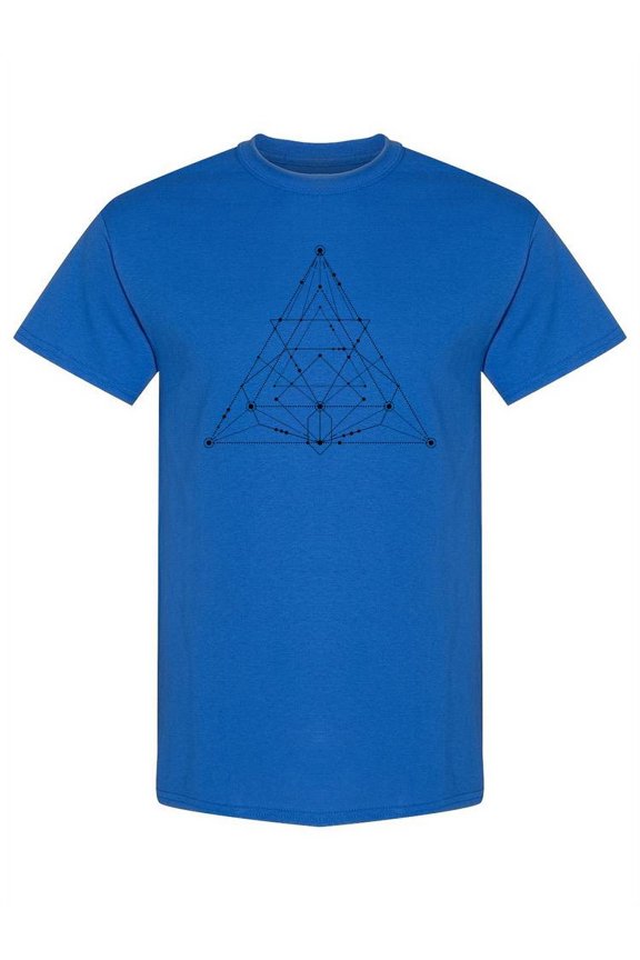 Triangle Shapes T-Shirt Women -SPIdeals Designs, Female 5X-Large