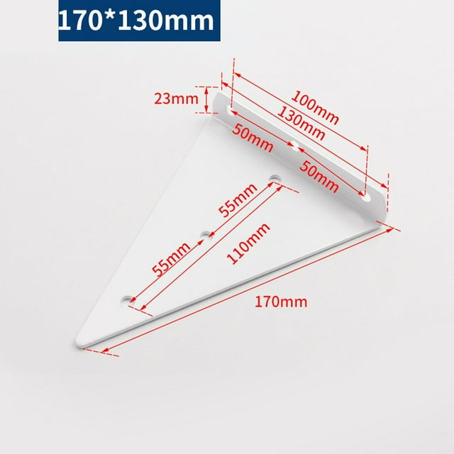 Triangle Shelf Support Brackets Heavy Duty Wall Mounted Invisible