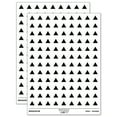 thumbnail image 1 of Triangle Solid 200+ Round Stickers - White - Matte Finish - 0.50" Size, 1 of 3
