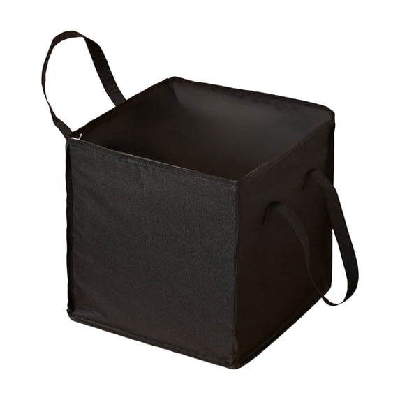 Triangle/Square Hanger Bag for Handles, Space Saving Organisers Tidy Storage in Closets, Black #2