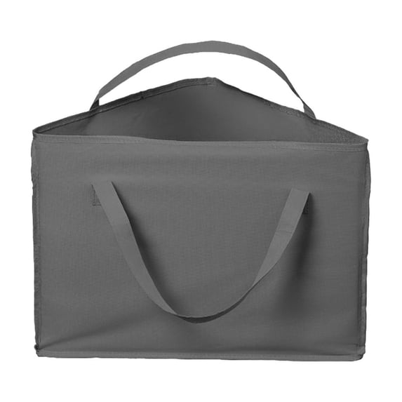 Triangle/Square Hanger Bag for Handles, Space Saving Organisers Tidy Storage in Closets, Gray #1