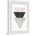 thumbnail image 1 of Triangle Stack Framed Painting Print, 1 of 6