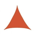 thumbnail image 1 of Triangle Sun Shade Sail 6.56x6.56x6.56FT Permeable Canopy Sand for Patio Garden Yard Deck Pergola(Orange), 1 of 2