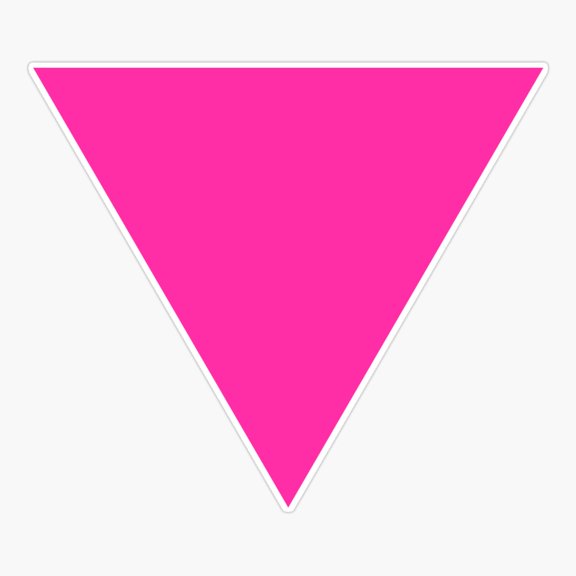 Triangle Symbol Sticker