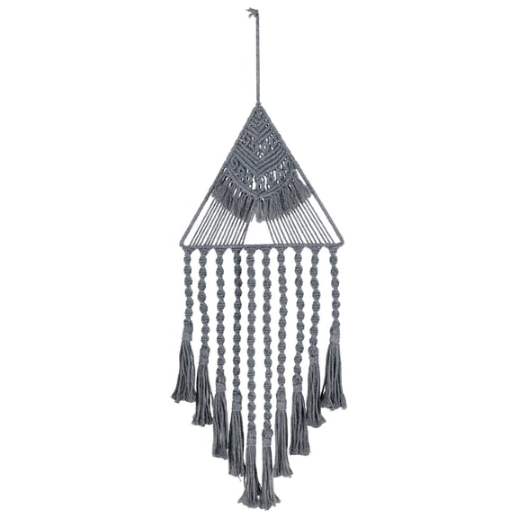 Triangle Tassel Tapestries Boho Backdrop Decor Cotton Handmade Bohemian Wall Hanging for Bedroom Living Room