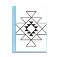 thumbnail image 1 of Triangle Totem Geometry Symbol Book Sheet Protectors Portfolio Binder Folder, 1 of 3