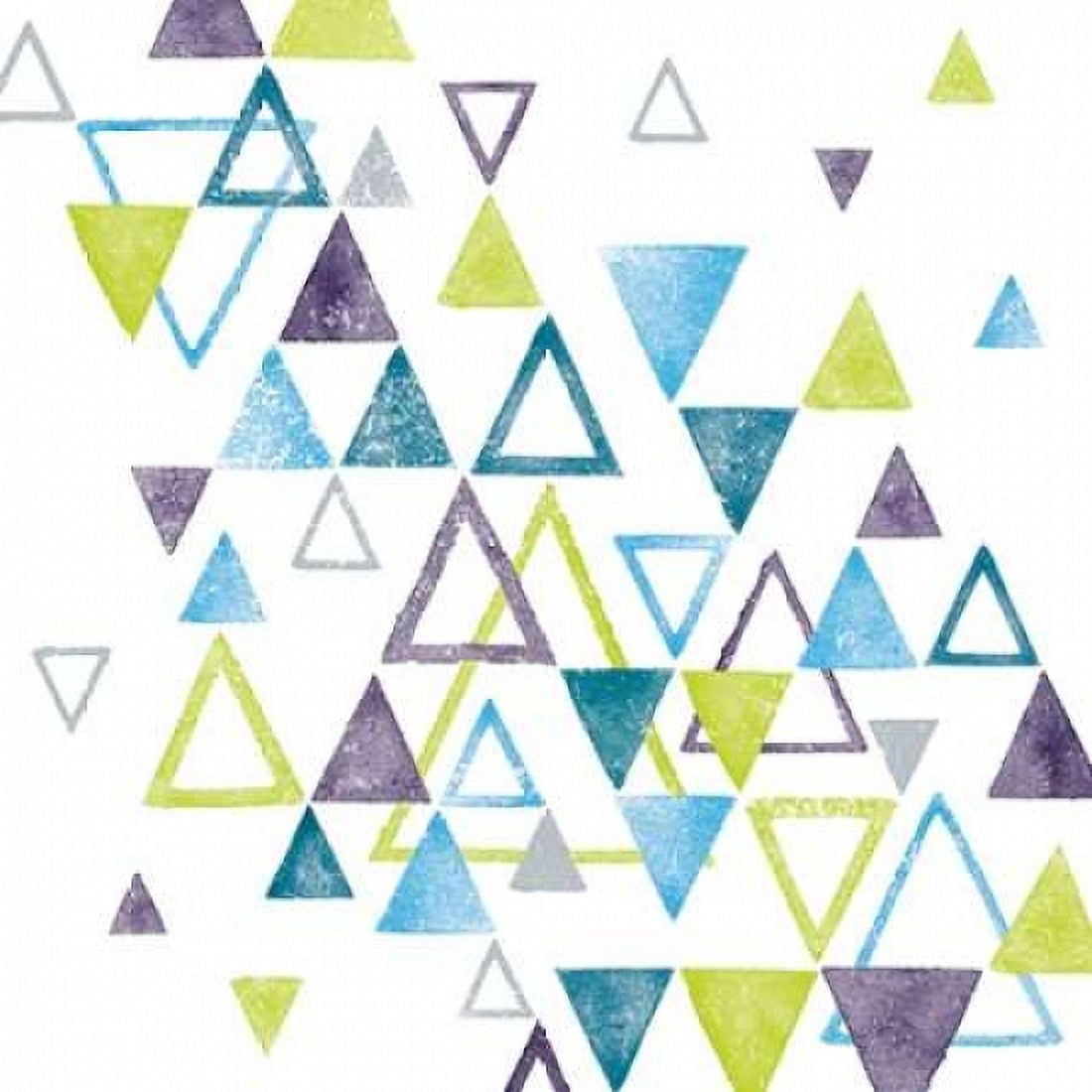 Triangle Tumble I Canvas Art - Moira Hershey (24 x 24)
