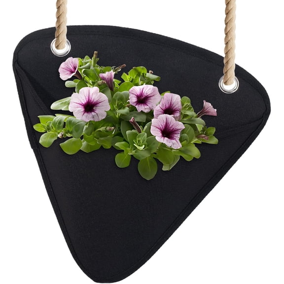Triangle Waterproof Hanging Plant Pockets For Fence Garden Indoor Outdoor