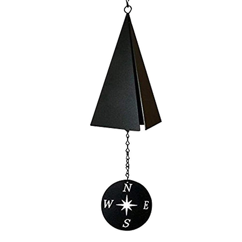 Triangle Wind Chime Pendant Garden Holiday Wind Bell Decor