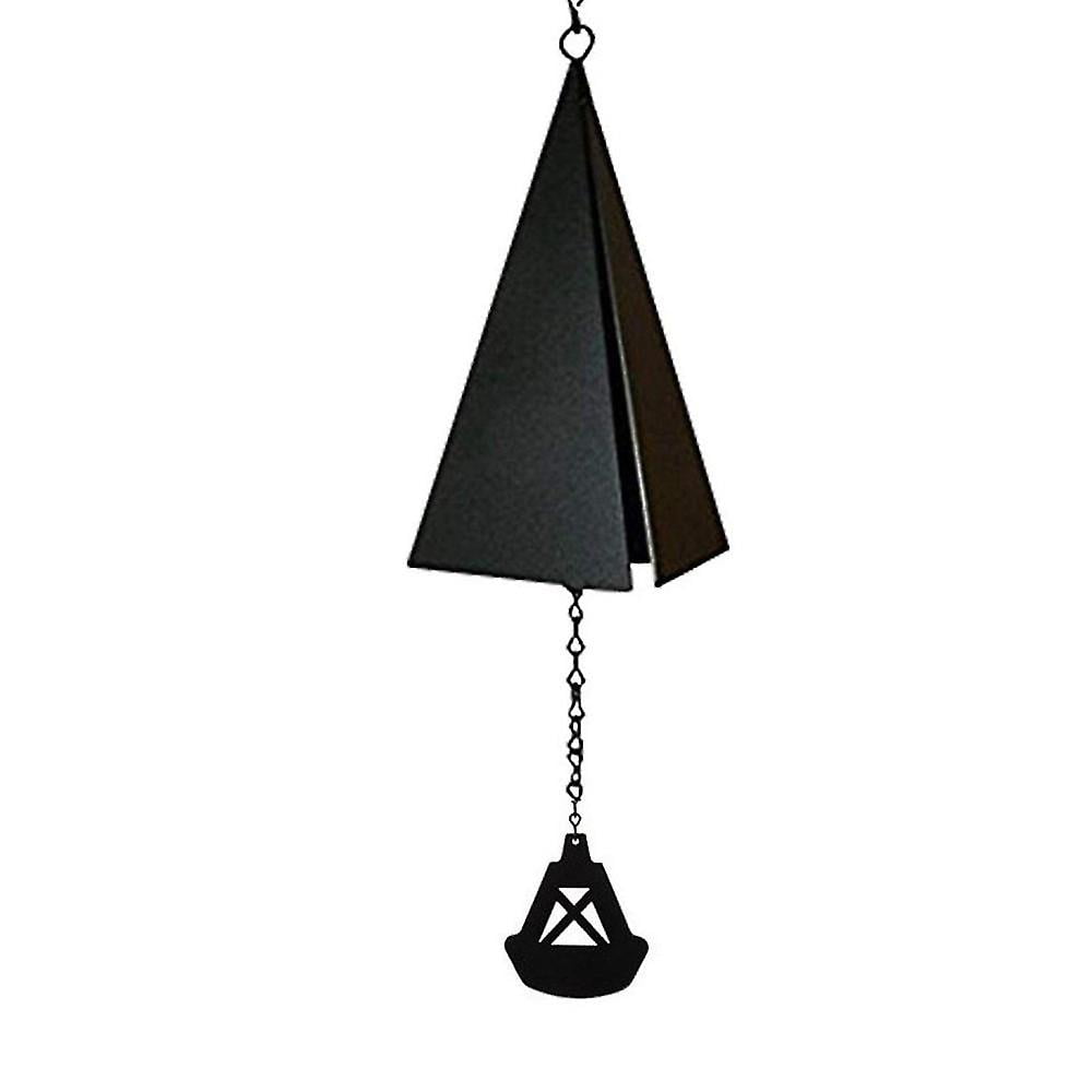 Triangle Wind Chime Pendant Garden Holiday Wind Bell Decor