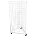 thumbnail image 1 of Triangle Wire Gridwall Panel Display Rack with Casters, 1 of 1