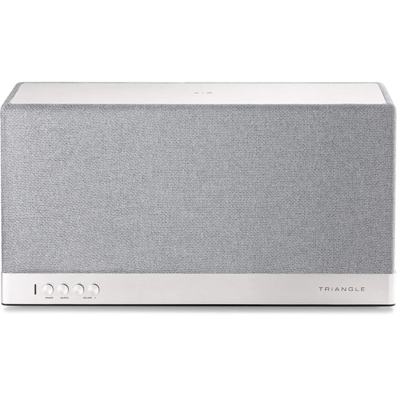 Triangle Wireless Bluetooth WiFi Speaker - AIO 3, Granite Gray Silver