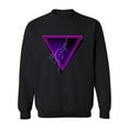 thumbnail image 1 of Triangle With A Lightning Bolt Sweatshirt Men -Image by Shutterstock, Male Medium, 1 of 4