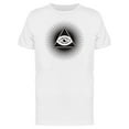 thumbnail image 1 of Triangle With All Seeing Eye T-Shirt Men -Image by Shutterstock, Male 3X-Large, 1 of 2