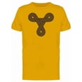 thumbnail image 1 of Triangle With Intertwined Lines T-Shirt Men -Image by Shutterstock, Male Large, 1 of 2