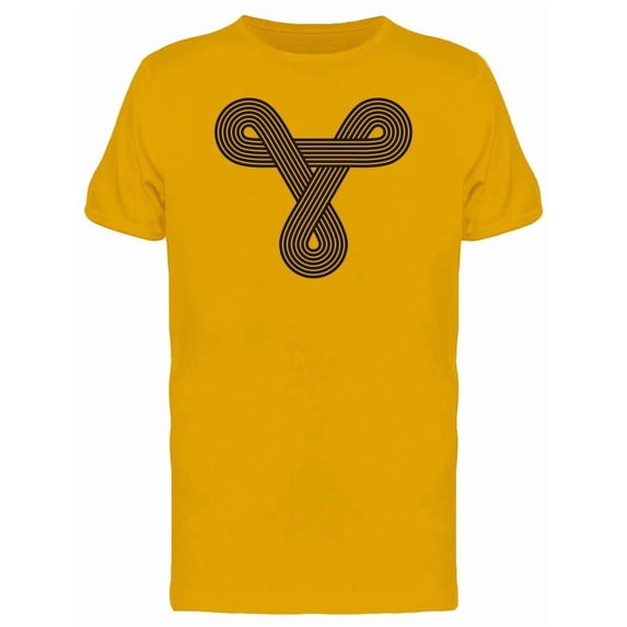 Triangle With Intertwined Lines Tee Men's -Image by Shutterstock