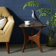 thumbnail image 1 of Triangle Wood Side Table, 1 of 4