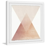 Triangle de Cuivre Framed Painting Print