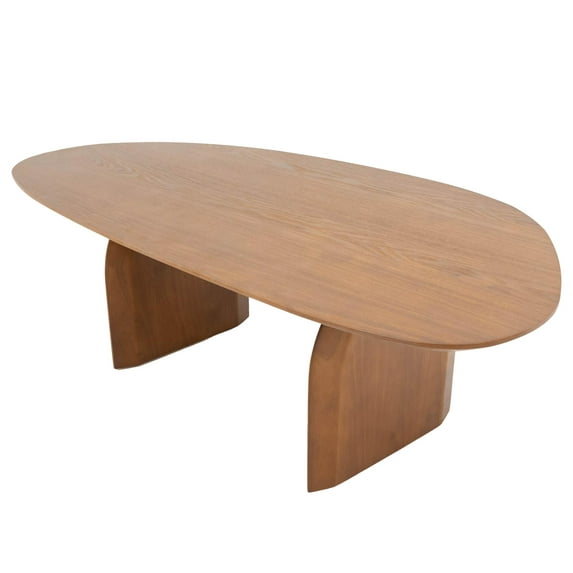 Triangles Coffee Table With Wooden Legs
