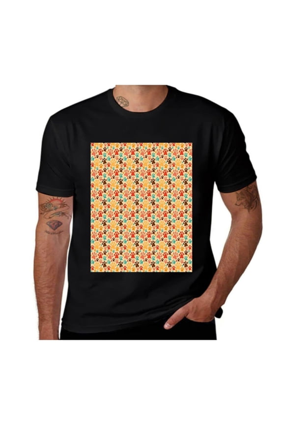 Triangles Fractal Aztec-Abstract-Multicolor- Casual Streetwea Everyday Tshirt Comfortable Wear tee shirt