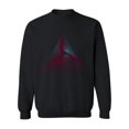 thumbnail image 1 of Triangles Merging Sweatshirt Women -Image by Shutterstock, Female Small, 1 of 4
