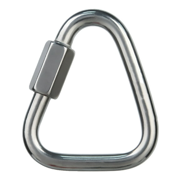 Triangular Arc Connecting Buckle for Mountaineering Rock Climbing Rappelling