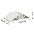thumbnail image 1 of Triangular Base Stabilizer, Freestanding Gate Support, Easy Installation without Tools, Suitable for Stairs and Pet Fences, Ideal for Home Safety Solutions, White, 1 of 7