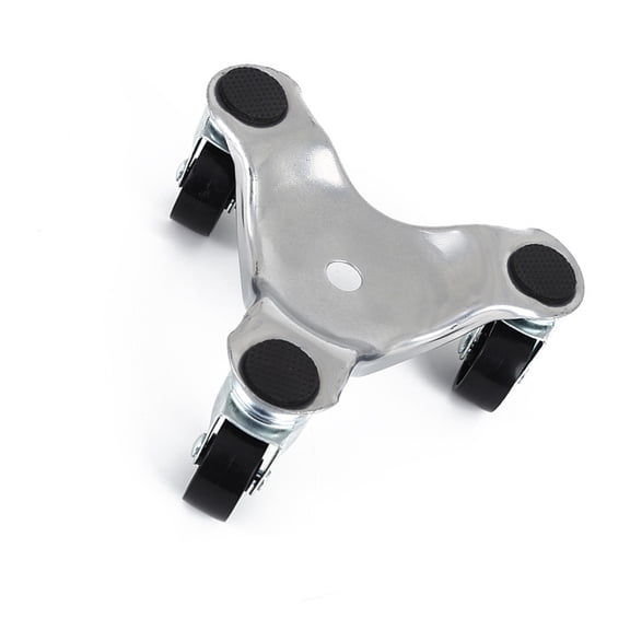 Triangular Base Wheeled Load Shifter Carbon Steels Moving Tool 3 Wheel Dollies For Easy Furniture Warehouse Moving