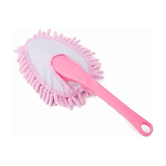 Triangular Bendable Chenille Duster, Microfiber Gap Dust Removal Brush, Portable Hand Dust Cleaner for Household Furniture, Car Interior Crevice Detailing