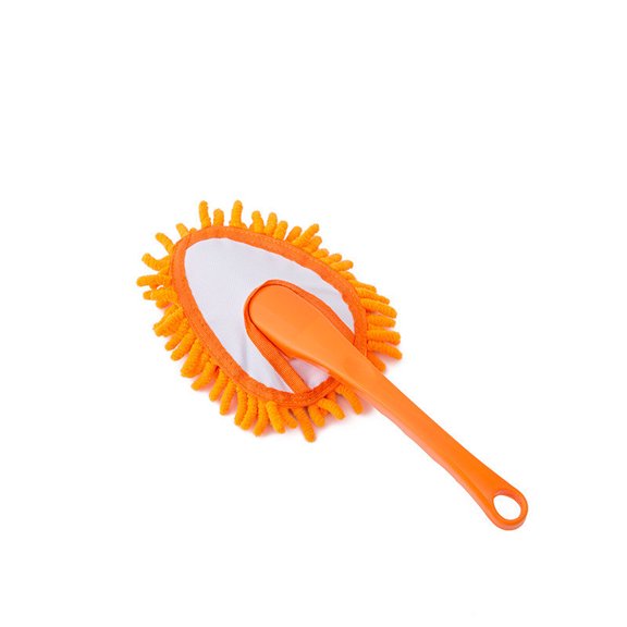 Triangular Bendable Chenille Duster, Microfiber Gap Dust Removal Brush, Portable Hand Dust Cleaner for Household Furniture, Car Interior Crevice Detailing