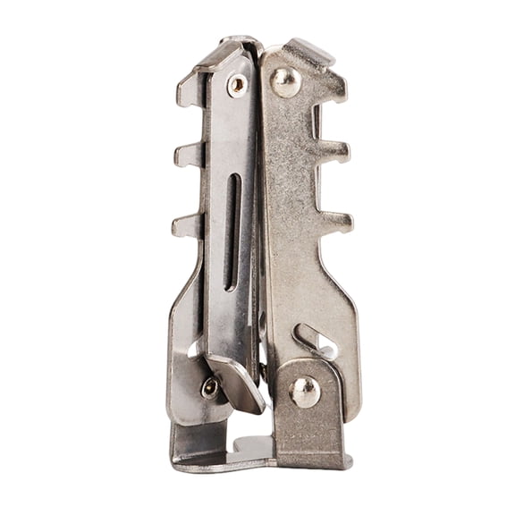 Triangular Canister Holder Camp Stove Stabilizer Stainless Steel Folding Base Compact Design Quick Setup Outdoor Tool