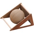 thumbnail image 2 of Cat Scratcher Triangular Vertical Integrated Scratching Board With Cozy Bed Durable Non Shedding Pad For Feline Climbing Cat Furniture Piece 2 of 10