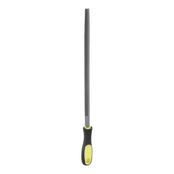 Triangular File 12" High Carbon Hardened Steel Cut Hand Rasp with Handle