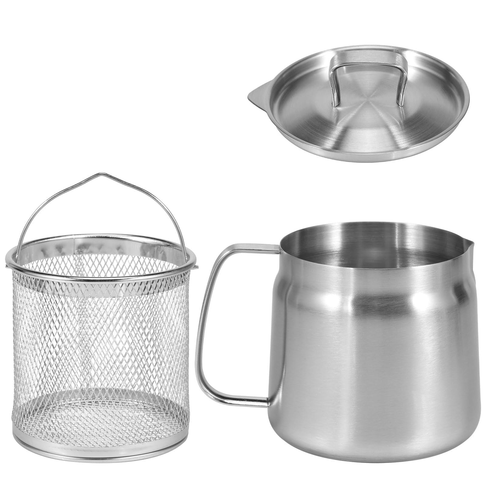 Triangular Filter Metal Wash Basin Steel Strainer Strainer Copper Cover