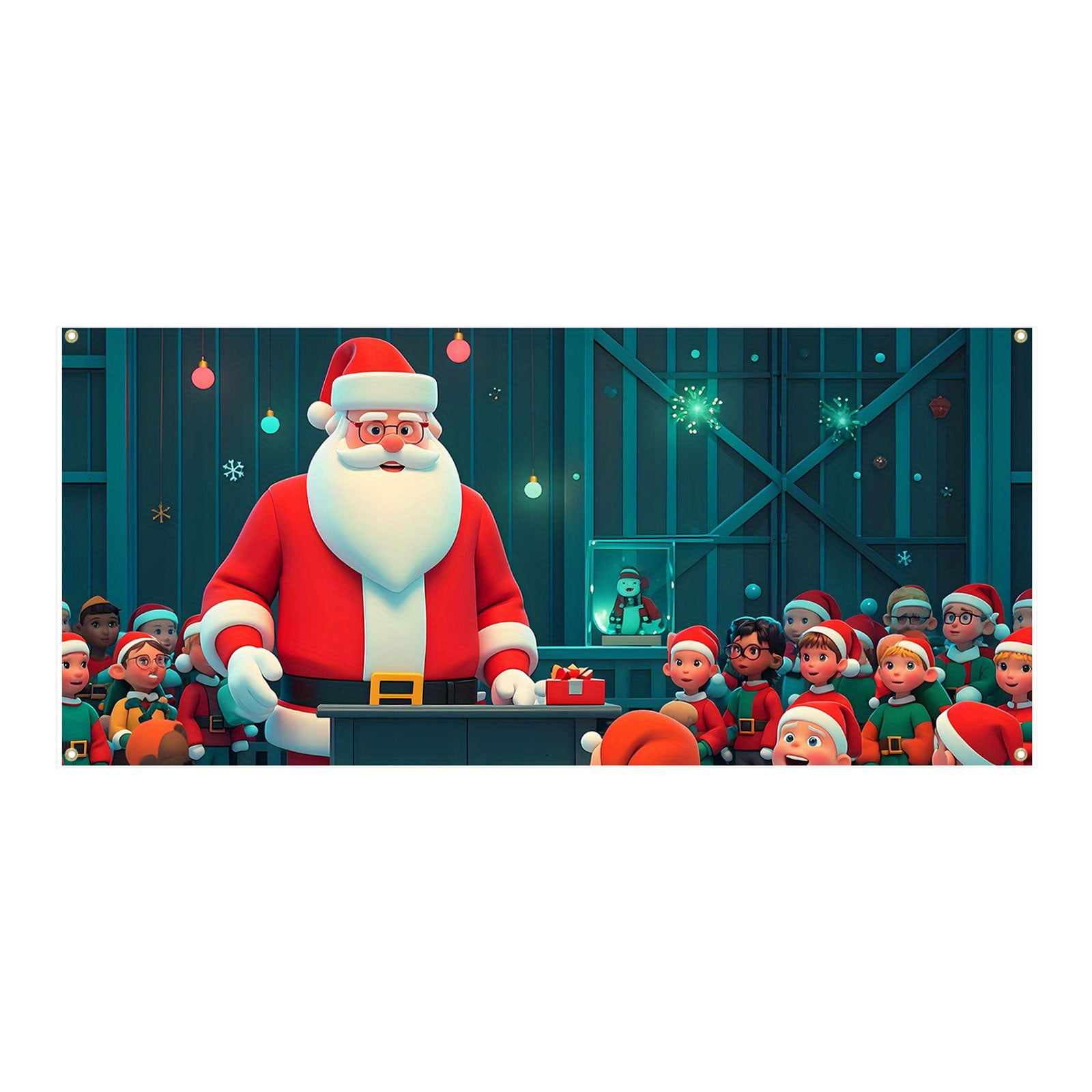 Triangular Flag Patch Flag Vol 2 Merry Christmas Banner Outdoor