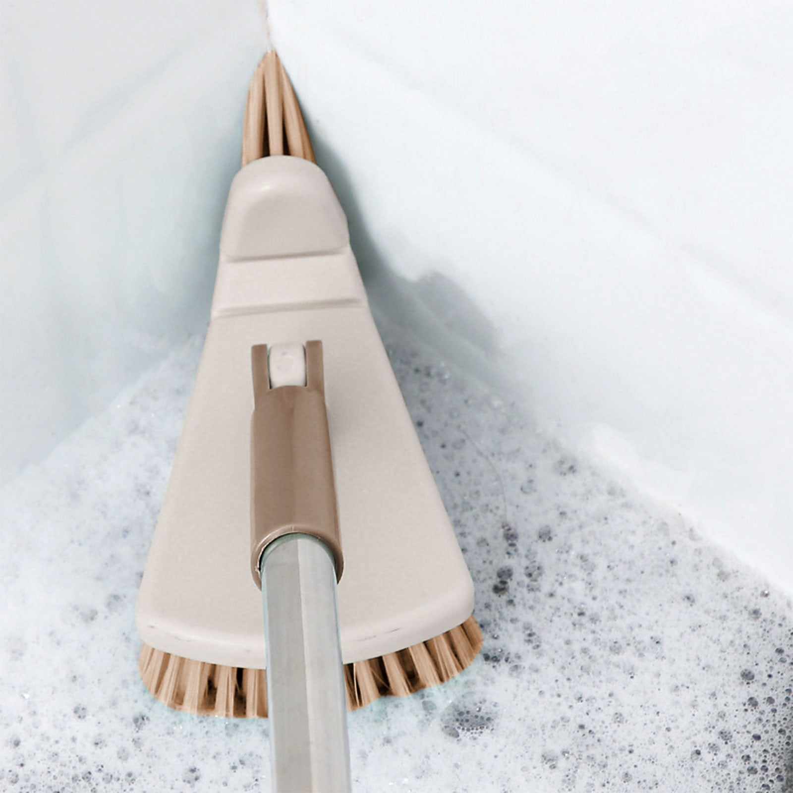 Aazon.co: Wire Broo Outdoor Scrub Brush With Long Handle, Stiff Etal Bristle Floor Scrubbing