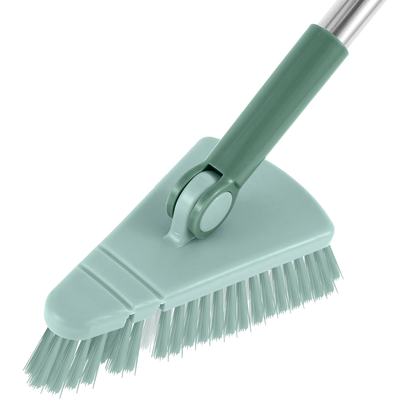 Triangular Floor Brush Long Handle Hard Brush Corner Tile Toilet ...