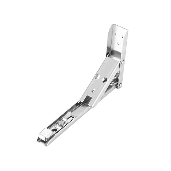 Triangular Folding Bracket Heavy Support Adjustable Wall Mounted Shelf Bracket Table Furniture Hardware Bracket