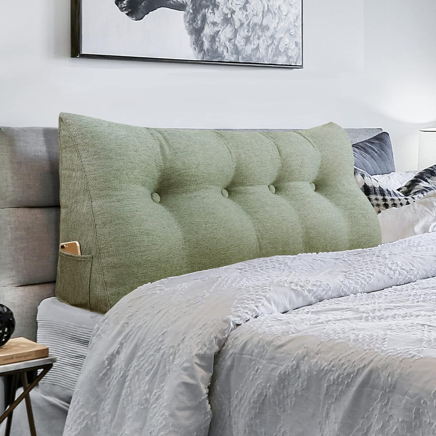 Triangular Headboard Wedge Pillow Daybed Pillows Bed Headboard Pillow