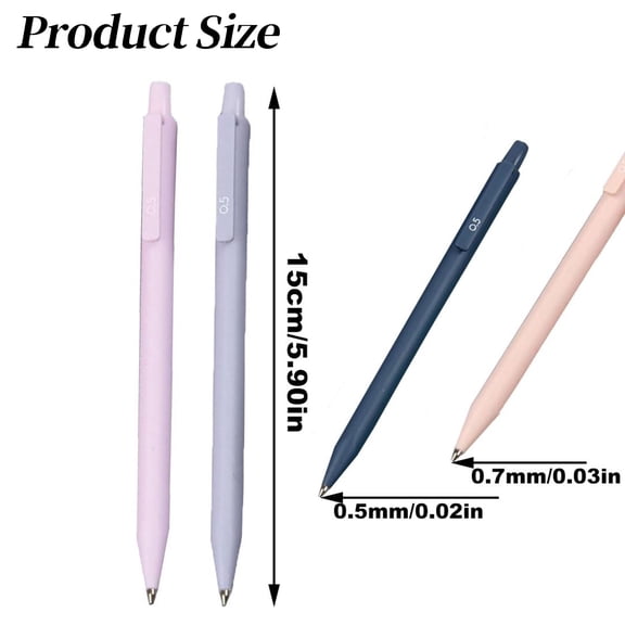 Triangular Mechanical Pencil, Automatic Pencil with 0.5mm Lead, Sturdy Plastic Body, Smooth Writing for scholars And Artists, Top Retractable, Pen * 6 pcs